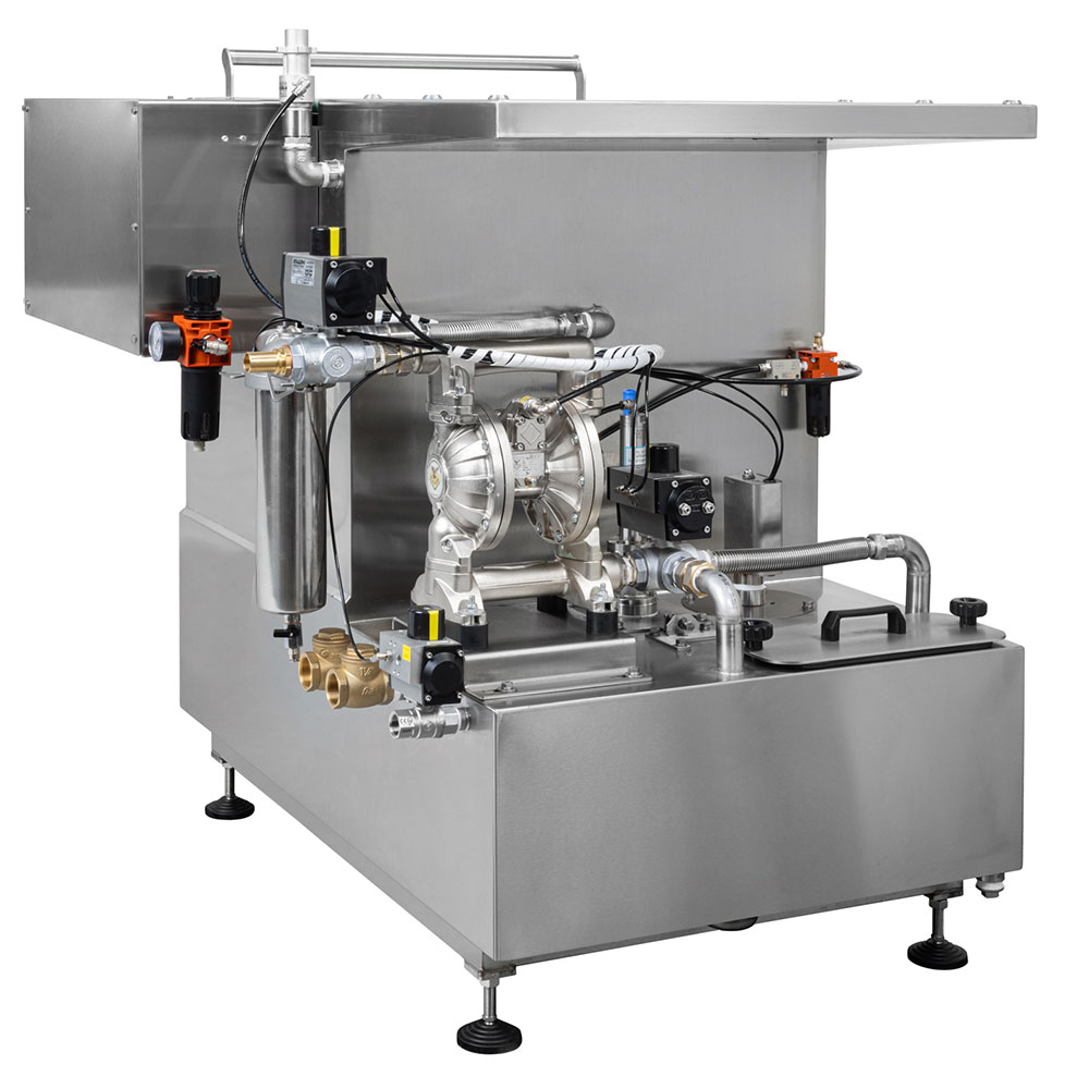 Pompa pneumatica di lavaggio